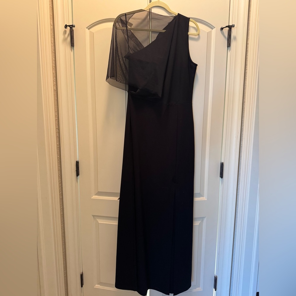 Marcella zinnia one shoulder black gown - NWT!!! - Picture 9 of 9